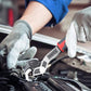 🔧 Self-Locking Pipe Wrench: One-Hand Lock, 7-43mm Grip, Chrome Vanadium Steel