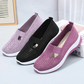 👟 Women's Woven Orthopedic Breathable Soft Sole Shoes — Lightweight Slip-On Walking Shoes with Arch Support