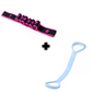 🧘 8-Segment Adjustable Resistance Band: Yoga & Stretching, Durable, Portable, 90cm