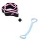 🧘 8-Segment Adjustable Resistance Band: Yoga & Stretching, Durable, Portable, 90cm