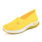 👟 Women's Woven Orthopedic Breathable Soft Sole Shoes — Lightweight Slip-On Walking Shoes with Arch Support
