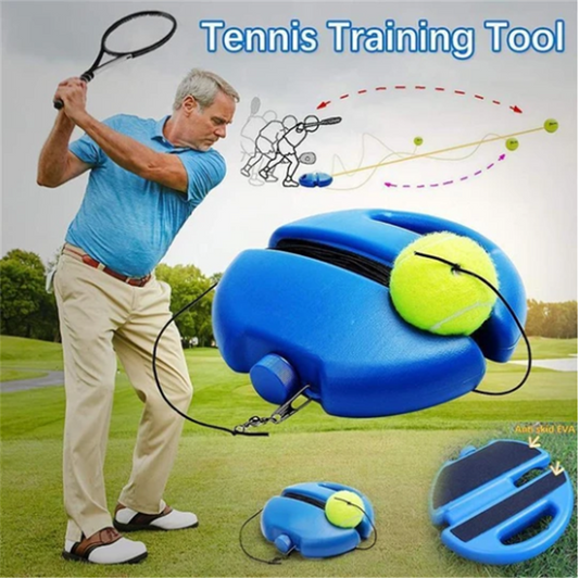 📢📢50% OFF⏰ KIT Tennis Trainer – Self-study tool, adjustable height & stable base – improves your swing and accuracy anywhere 💪