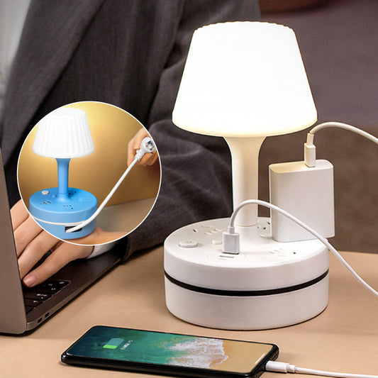 💡Bedside Lamps With AC Outlets & USB Ports
