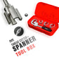 🔧 Universal Bathroom Wrench: 80mm Opening, Anti-Slip, Aluminum Alloy, for Faucet & Pipe