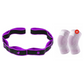 🧘 8-Segment Adjustable Resistance Band: Yoga & Stretching, Durable, Portable, 90cm