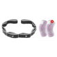 🧘 8-Segment Adjustable Resistance Band: Yoga & Stretching, Durable, Portable, 90cm