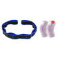 🧘 8-Segment Adjustable Resistance Band: Yoga & Stretching, Durable, Portable, 90cm