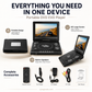📺 7.8" HD Portable DVD/EVD Player – Large Screen, Rechargeable & Compatible with DVD/CD/USB/SD – Perfect for Home & Travel 🔥 50% OFF