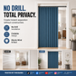No-Drill Magnetic Accordion Door Curtain