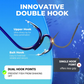 🎣 Classic Sharp Double Fishing Hooks — High-Carbon Steel Double Hooks with Needle Point