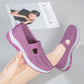 👟 Women's Woven Orthopedic Breathable Soft Sole Shoes — Lightweight Slip-On Walking Shoes with Arch Support