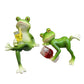 🎁Gift Idea Hot sale 50% OFF🐸 Frog Flower Pot Hanger Ornament🍷