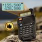 📻 Long-Range Walkie Talkie: 128 Channels, LED Light, Up to 5km, Rugged & Portable