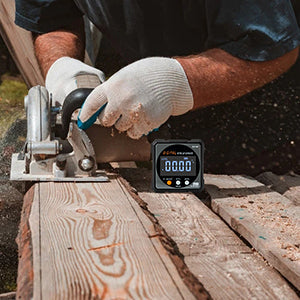 Pousbo® Mini LCD Digital Inclinometer Angle Gauge