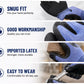 📢 Latex Coated Work Gloves – Crinkle Grip, Breathable & Non-Slip🧤