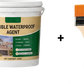 🛡️ Transparent Waterproof Sealant: Brush-On, Leak Repair, for Tiles, Roof & Walls