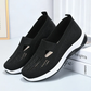 👟 Women's Woven Orthopedic Breathable Soft Sole Shoes — Lightweight Slip-On Walking Shoes with Arch Support