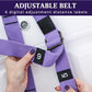 🧘 Yoga Stretching Band: 1.5m Soft Fabric, Adjustable Loops, Door Anchor, for Flexibility