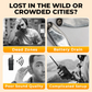 📻 Long-Range Walkie Talkie: 128 Channels, LED Light, Up to 5km, Rugged & Portable