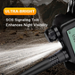 📻 Long-Range Walkie Talkie: 128 Channels, LED Light, Up to 5km, Rugged & Portable