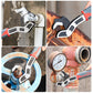 🔧 Self-Locking Pipe Wrench: One-Hand Lock, 7-43mm Grip, Chrome Vanadium Steel