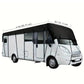 🚐 Caravan Roof Cover: Silver-Coated 210D Oxford, 6.5×3m, Water Runs Off, One-Person Fit