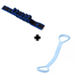 🧘 8-Segment Adjustable Resistance Band: Yoga & Stretching, Durable, Portable, 90cm