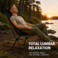 🔥Rock Anywhere Instantly! No-Sag 113kg Foldable Camping Chair