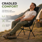 🔥Rock Anywhere Instantly! No-Sag 113kg Foldable Camping Chair