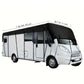 🚐 Caravan Roof Cover: Silver-Coated 210D Oxford, 6.5×3m, Water Runs Off, One-Person Fit