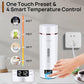 ☕ Portable Electric Kettle: 4-Stage Temp Display, 5-Min Boil, 12H Keep Warm, 500ml, Leak-Proof