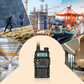 📻 Long-Range Walkie Talkie: 128 Channels, LED Light, Up to 5km, Rugged & Portable