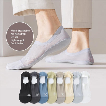 🧦 50% OFF NOW! 🔥 Ultra Thin Liner Non-Slip No-Show Socks – Invisible under shoes, silicone grip & breathable – perfect for loafers, sneakers or flats 👟