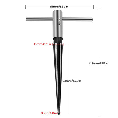 Conical cutter with T-handle