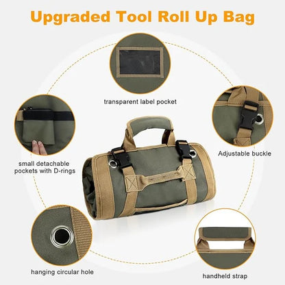 🔥 Tool roll bag organizer 🔥 Give each tool a home