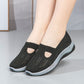 👟 Women's Woven Orthopedic Breathable Soft Sole Shoes — Lightweight Slip-On Walking Shoes with Arch Support