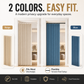 No-Drill Magnetic Accordion Door Curtain