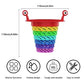 🌈 BUY 1 GET 1 FREE! 🧼 Sink Strainer – Monster design, foldable rainbow & large capacity – No more clogs – grab yours! ✅