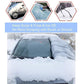 ❄️ Magnetic Car Windshield Cover: All-Season, Waterproof 4-Layer, Snow & Sun Shield, Reflective