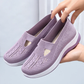 👟 Women's Woven Orthopedic Breathable Soft Sole Shoes — Lightweight Slip-On Walking Shoes with Arch Support