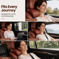 🚗 Ergonomic Memory Foam Car Headrest Pillow – Luxury PU Leather Neck Support Cushion