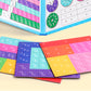 🔥Hot Sale - 50% OFF🏅Montessori Magnetic Book Fraction Puzzle