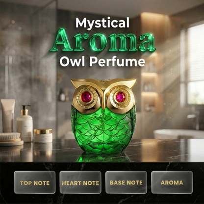 📢📢50% OFF !! ⏰Mystical Eau de Parfum – Mysterious Scent, Elegant Owl Bottle, Long-Lasting. 🌙💎