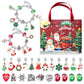 🎅2025 Early Xmas Sale 50% OFF💥DIY 24 Days Christmas Countdown Calendar Bracelets Set🎄