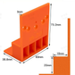 🔧 Wardrobe Panel Alignment Jig: One-Hand Solo Installation, Flush Edges, Solid Molded, 20/22mm