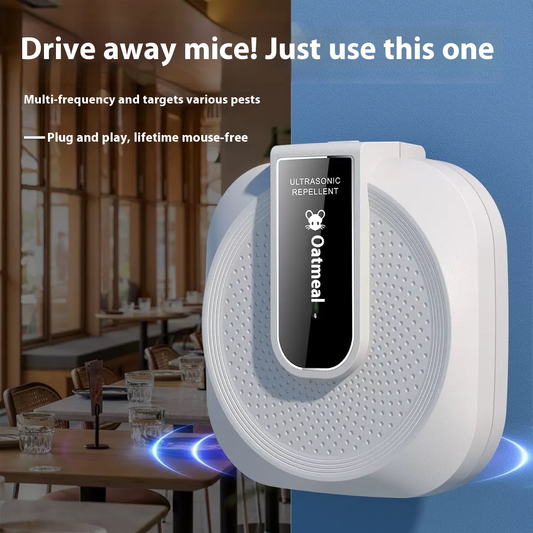 🔥2026 New Arrivals: 49% Off for a Limited Time!🔥Ultrasonic anti-boating and rat repeller is powerful - 360° smart technology