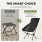 🔥Rock Anywhere Instantly! No-Sag 113kg Foldable Camping Chair