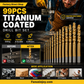 🔥99PCS Titanium Coated Drill Bit Set