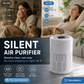 🥳2026 HOT SALE🥳💞50K+ SOLD!💐🔇 50% OFF! Silent Air Purifier – Multi‑layer filtration, ultra‑quiet sleep mode. Covers 30‑50m², one‑touch operation. Breathe clean, rest easy. No more sneezing at night! 🛌✨