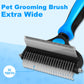 🐕 Last Day Special Price !  🏆 Professional Deshedding Tool For Dogs And Cats – Gentle On Skin, Efficient Grooming & Comfortable Grip Design ✂️